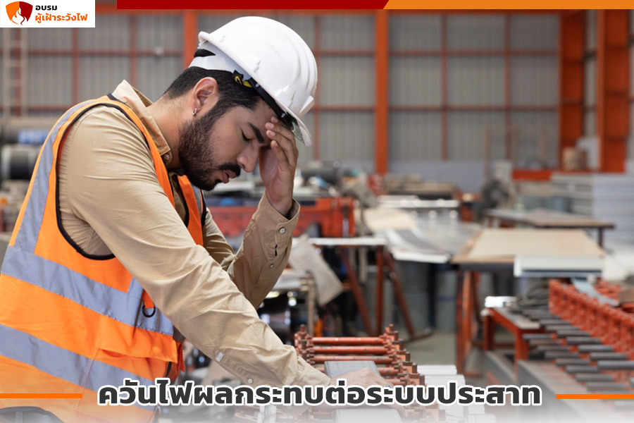 ควันไฟผลกระทบต่อระบบประสาท